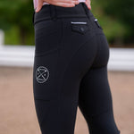 Free Ride Equestrian Lux Zip Breeches | Knee Patch - Free Ride Equestrian - Equiluxe Tack