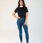 Free Ride Lux Zip Breeches | Knee Patch | Seasonal Colors - Shop F.R.E. - Equiluxe Tack