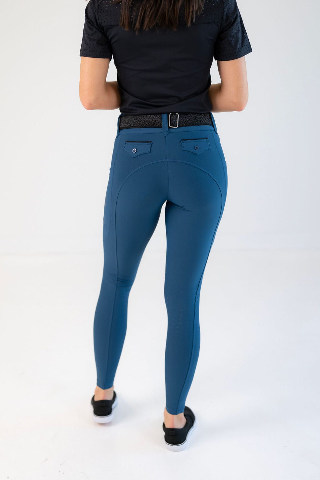 Free Ride Lux Zip Breeches | Knee Patch | Seasonal Colors - Shop F.R.E. - Equiluxe Tack