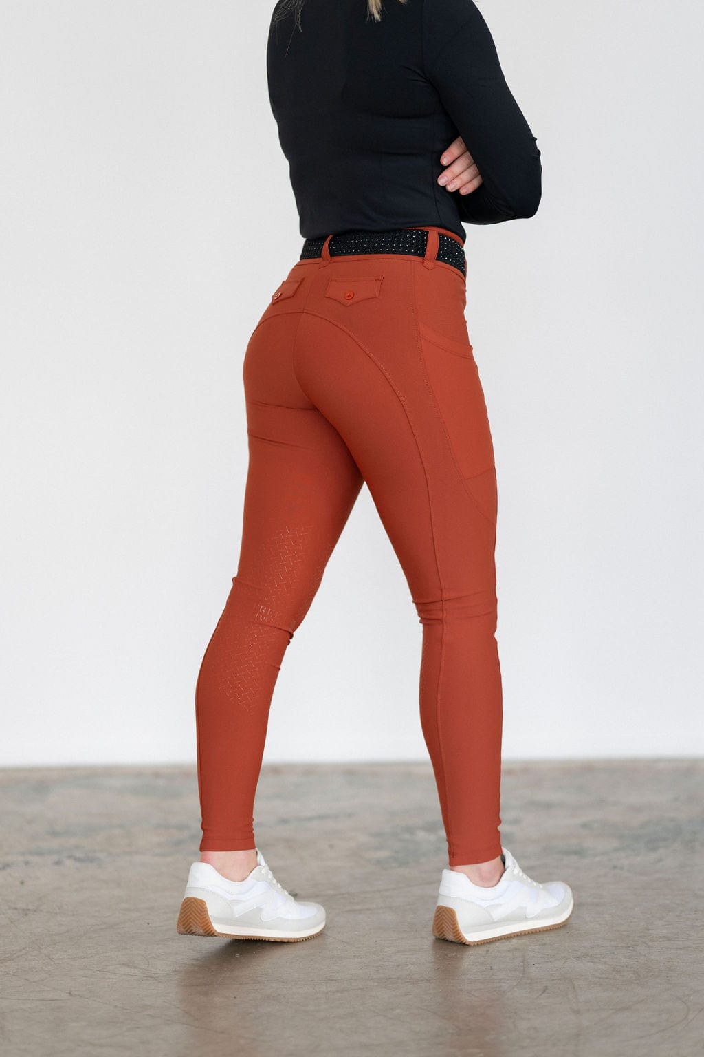 Free Ride Lux Zip Breeches | Knee Patch | Seasonal Colors - Shop F.R.E. - Equiluxe Tack