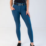 Free Ride Lux Zip Breeches | Knee Patch | Seasonal Colors - Shop F.R.E. - Equiluxe Tack