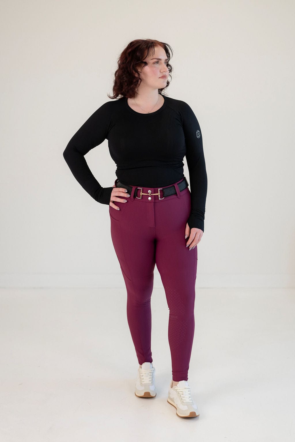 Free Ride Lux Zip Breeches | Knee Patch | Seasonal Colors - Shop F.R.E. - Equiluxe Tack