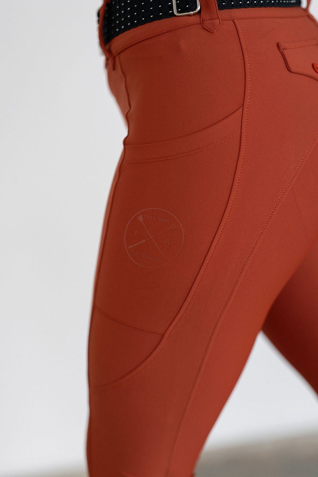Free Ride Lux Zip Breeches | Knee Patch | Seasonal Colors - Shop F.R.E. - Equiluxe Tack