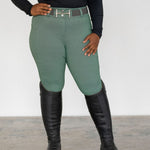 Free Ride Lux Zip Breeches | Knee Patch | Seasonal Colors - Shop F.R.E. - Equiluxe Tack