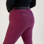 Free Ride Lux Zip Breeches | Knee Patch | Seasonal Colors - Shop F.R.E. - Equiluxe Tack
