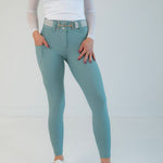 Free Ride Lux Zip Breeches | Knee Patch | Seasonal Colors - Shop F.R.E. - Equiluxe Tack