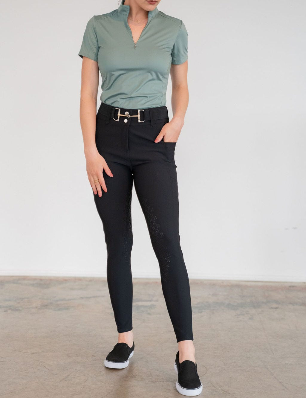 Free Ride PRO Breeches | Knee Patch - Shop F.R.E. - Equiluxe Tack