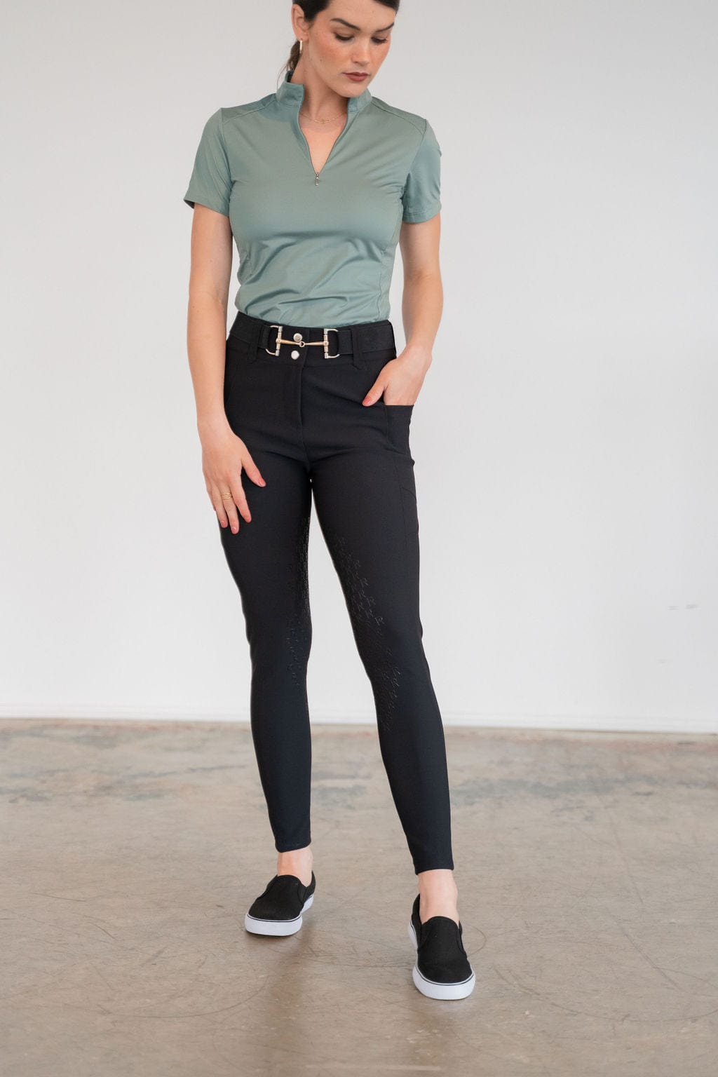 Free Ride PRO Breeches | Knee Patch - Shop F.R.E. - Equiluxe Tack