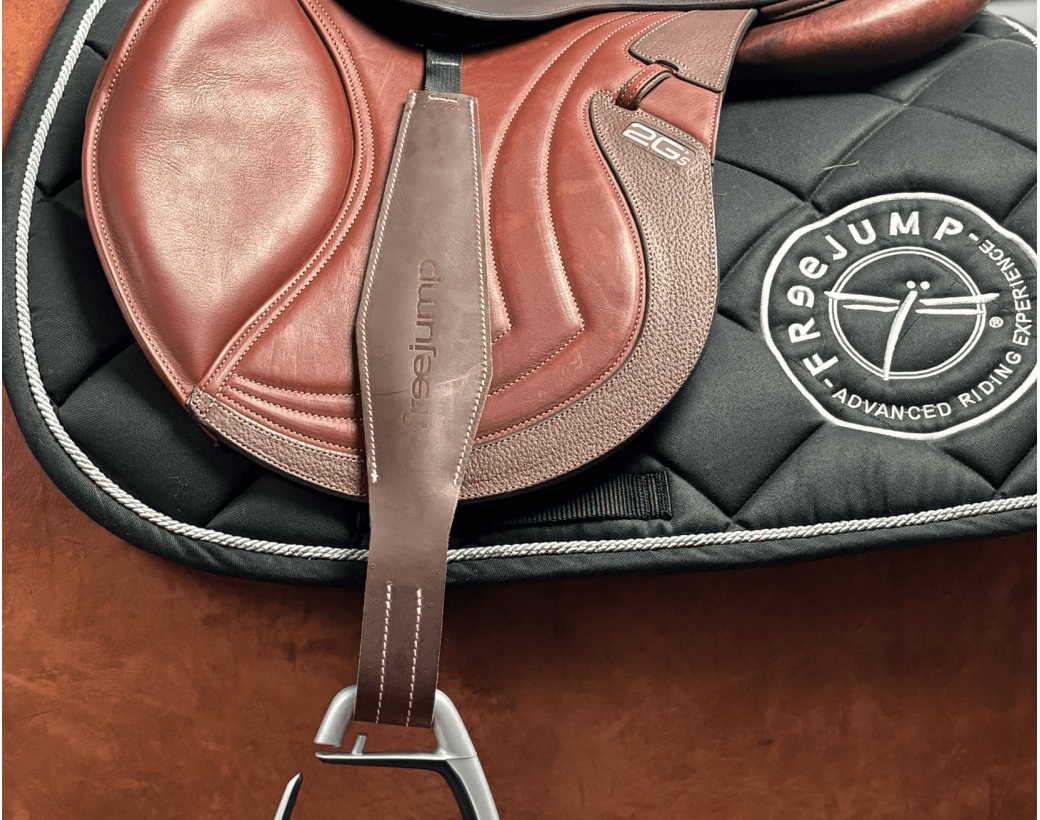 FreeJump 4x6 Wide Stability Stirrup Leathers - FreeJump - Equiluxe Tack