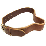 French Leather Cribbing Strap - Brown - Equiluxe Tack - Equiluxe Tack