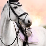 Frosted Lilac Browband - Equestroom - Equiluxe Tack