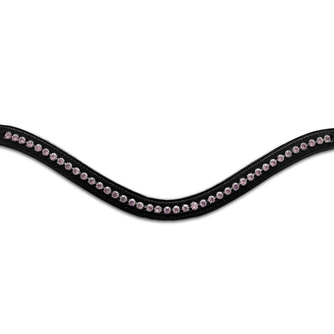 Frosted Lilac Browband - Equestroom - Equiluxe Tack
