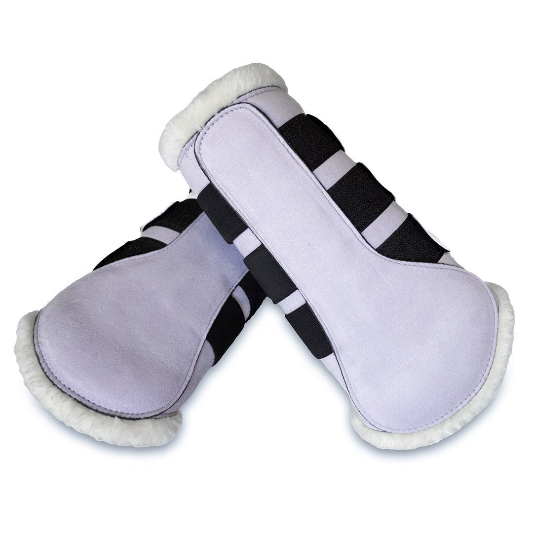 Frosted Lilac Brushing Boots - Equestroom - Equiluxe Tack