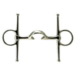 Full Cheek Stainless Steel Segunda Bit 5" - Equiluxe Tack - Equiluxe Tack