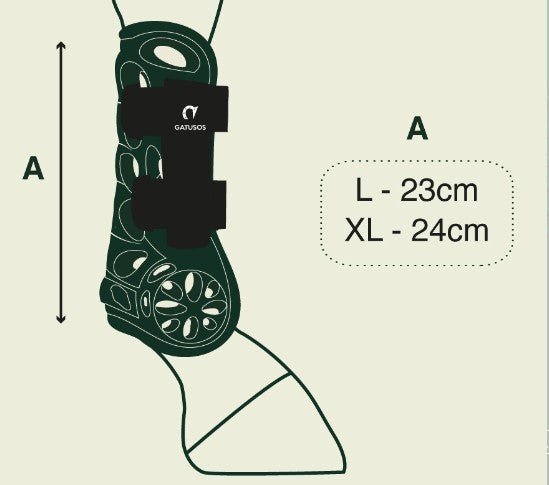 Gatusos Air UltraLight Front Horse Boot - Equiluxe Tack - Equiluxe Tack