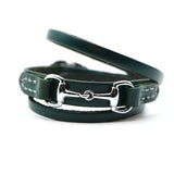 GHC Double Wrap Bit Bracelet - Remarkable Leather Goods - Equiluxe Tack