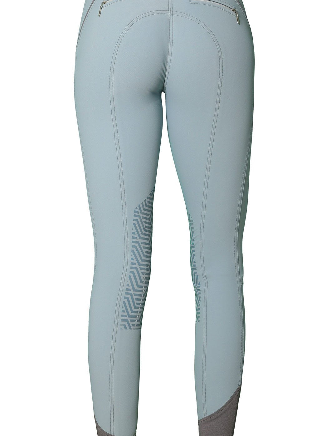 GhoDho Aubrie Pro Meryl® Knee Patch Breeches - Sky Blue - GhoDho - Equiluxe Tack