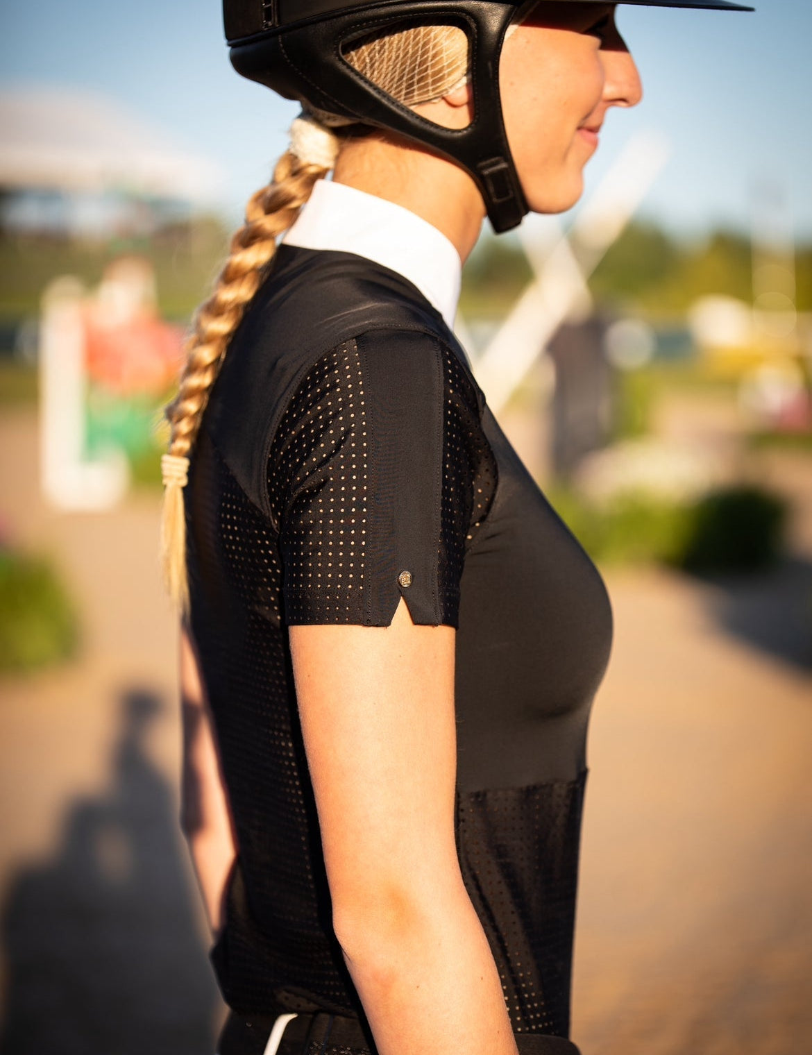 Grace Short Sleeve Competition Shirt - Euphoric Equestrian - Equiluxe Tack