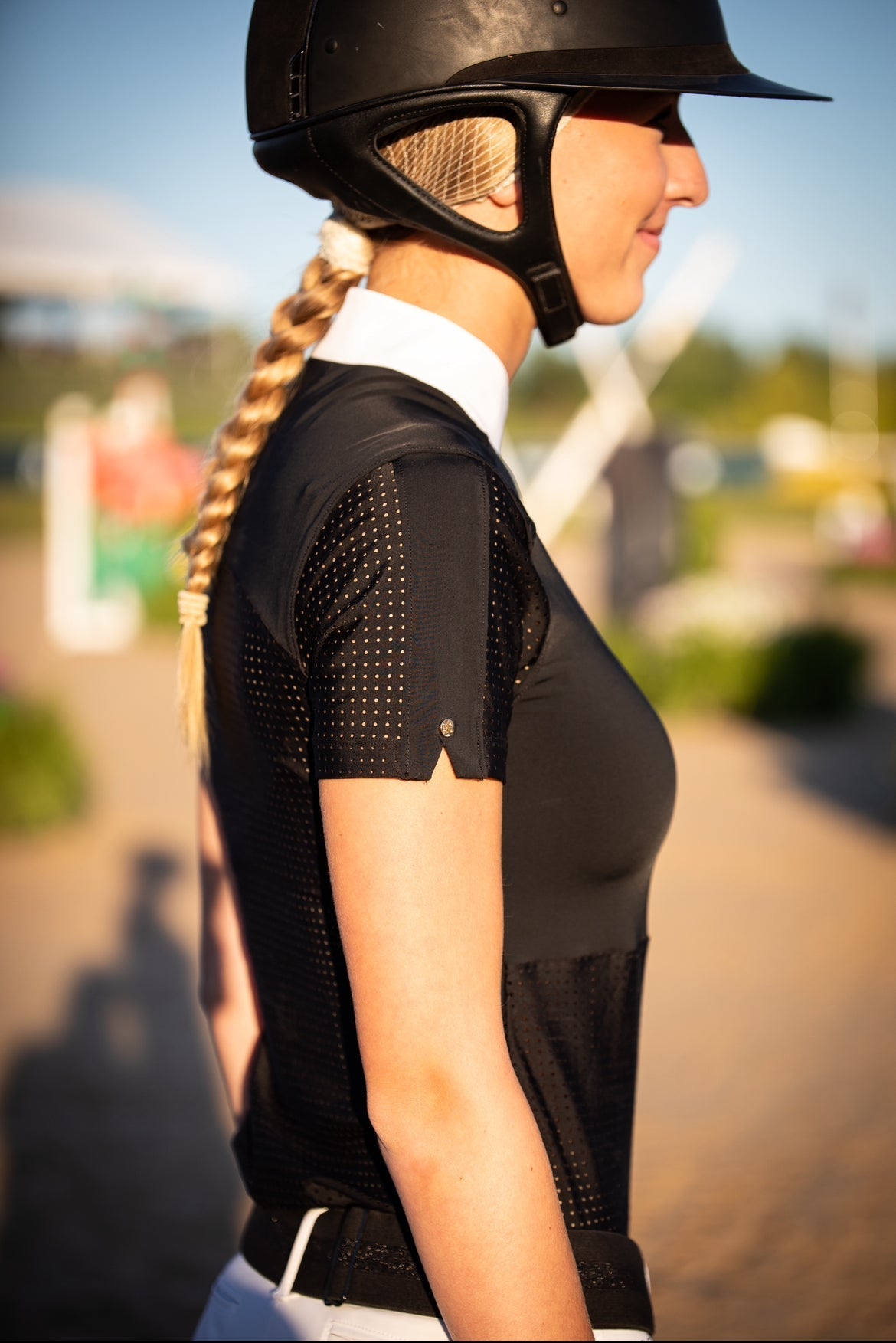 Grace Short Sleeve Competition Shirt - Euphoric Equestrian - Equiluxe Tack