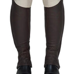 Grand Prix Elite Leather Half Chaps - Equiluxe Tack
