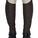 Grand Prix Elite Leather Half Chaps - Equiluxe Tack