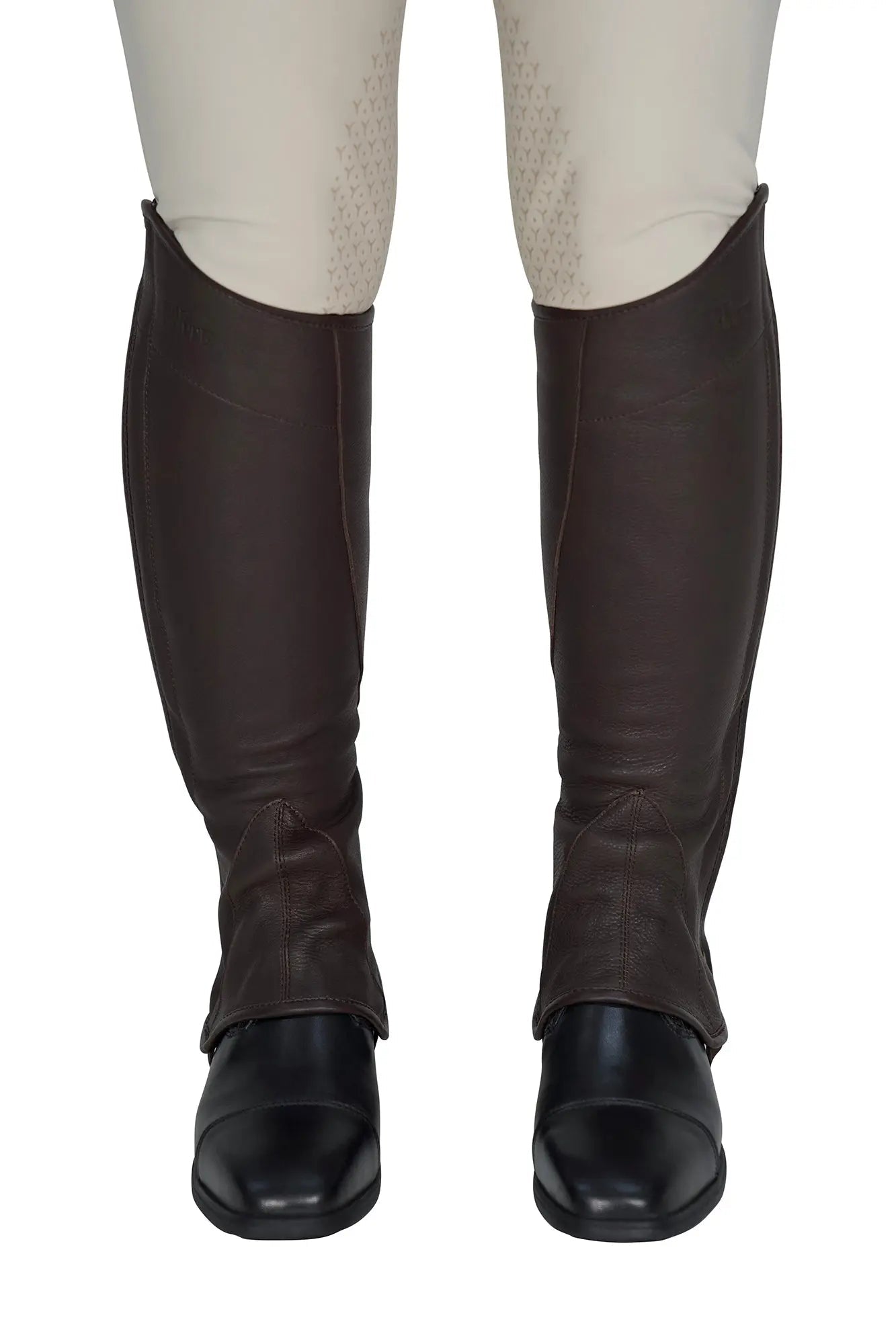 Grand Prix Elite Leather Half Chaps - Equiluxe Tack