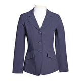 Grand Prix Girls EQJ 3 Button Show Jacket, Navy - Equiluxe Tack