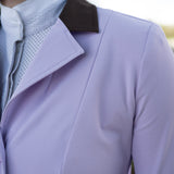 Grand Prix Ladies EQJ 3 Button Show Coat, Lilac with Chocolate Collar - Equiluxe Tack