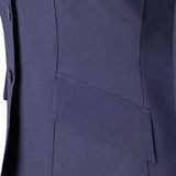 Grand Prix Ladies EQJ 3 Button Show Coat, NY Tech Fabric, Navy - Equiluxe Tack