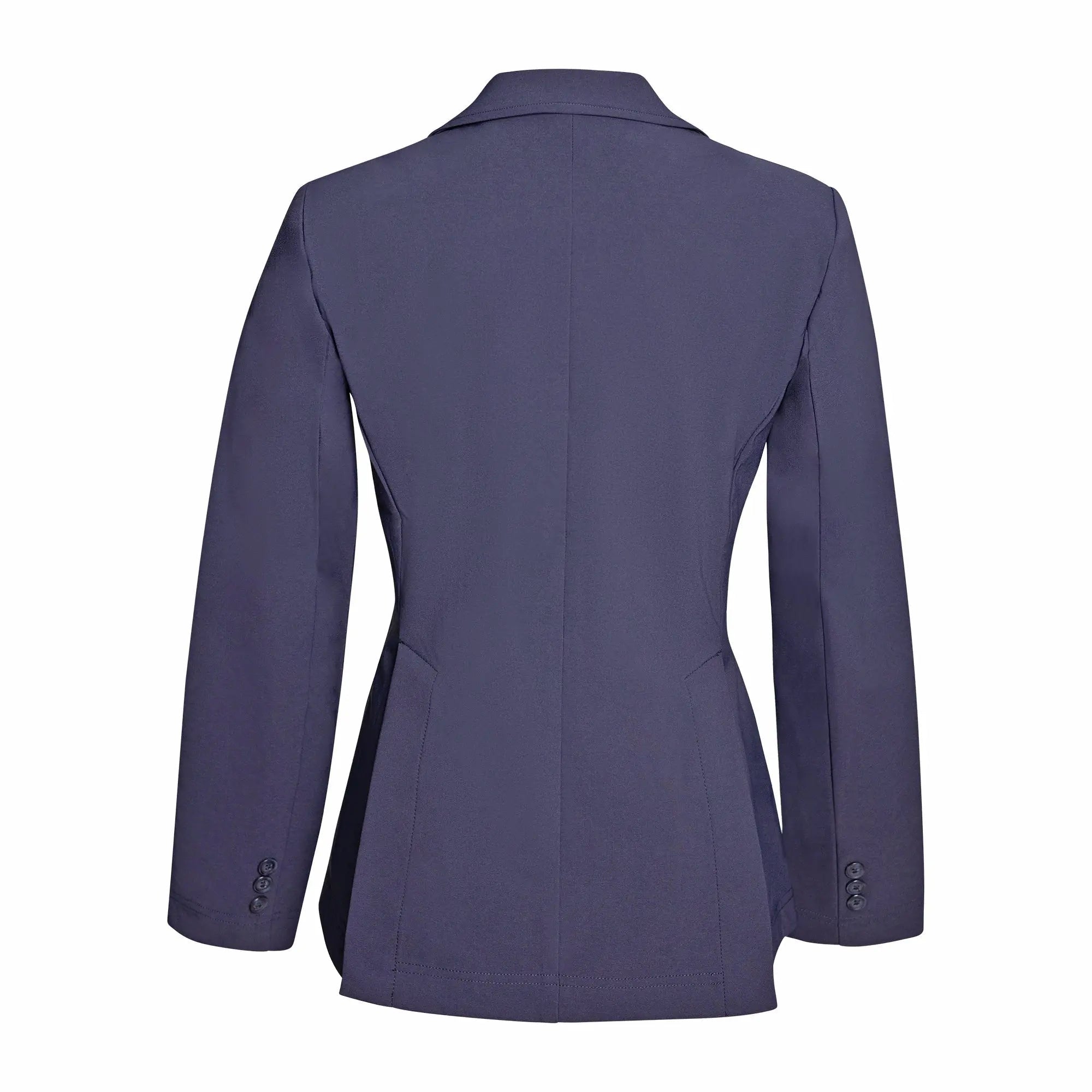 Grand Prix Ladies EQJ 3 Button Show Coat, NY Tech Fabric, Navy - Equiluxe Tack