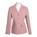 Grand Prix Ladies EQJ 3 Button Show Coat, NY Tech Fabric, Rose - Equiluxe Tack