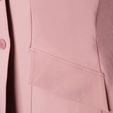 Grand Prix Ladies EQJ 3 Button Show Coat, NY Tech Fabric, Rose - Equiluxe Tack