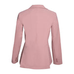 Grand Prix Ladies EQJ 3 Button Show Coat, NY Tech Fabric, Rose - Equiluxe Tack