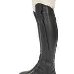 Grand Prix LC Italian Full Leather Half Chaps, Black - Equiluxe Tack