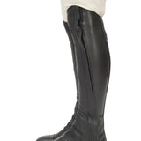 Grand Prix LC Italian Full Leather Half Chaps, Black - Equiluxe Tack