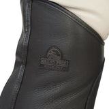 Grand Prix LC Italian Full Leather Half Chaps, Black - Equiluxe Tack