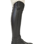 Grand Prix LC Italian Full Leather Half Chaps, Black - Equiluxe Tack