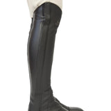 Grand Prix LC Italian Full Leather Half Chaps, Black - Equiluxe Tack