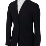 Grand Prix Saltare Dolce 3 Button Riding Show Jacket, Black - Equiluxe Tack