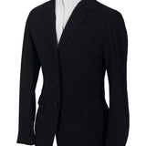 Grand Prix Saltare Dolce 3 Button Riding Show Jacket, Black - Equiluxe Tack