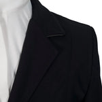 Grand Prix Saltare Dolce 3 Button Riding Show Jacket, Black - Equiluxe Tack