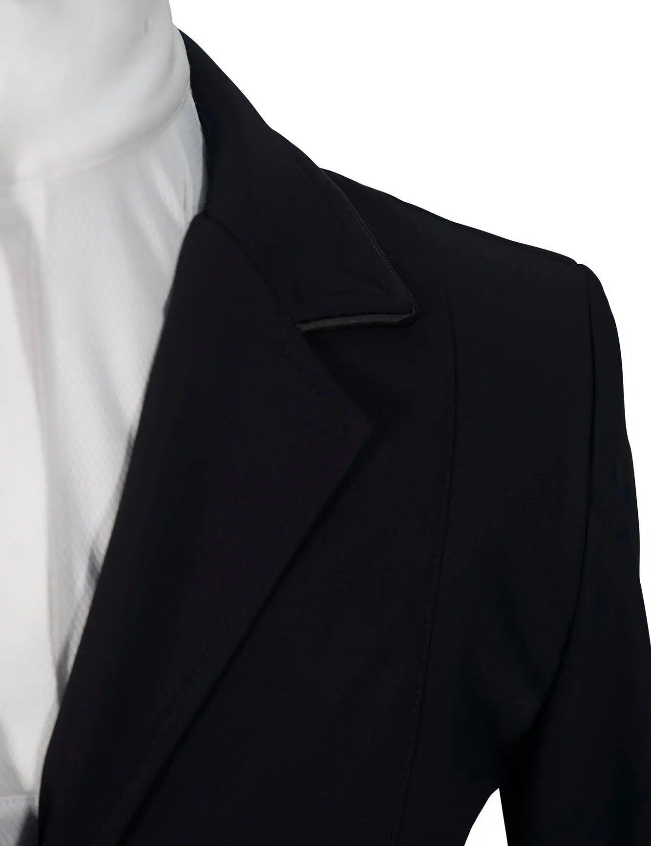 Grand Prix Saltare Dolce 3 Button Riding Show Jacket, Black - Equiluxe Tack