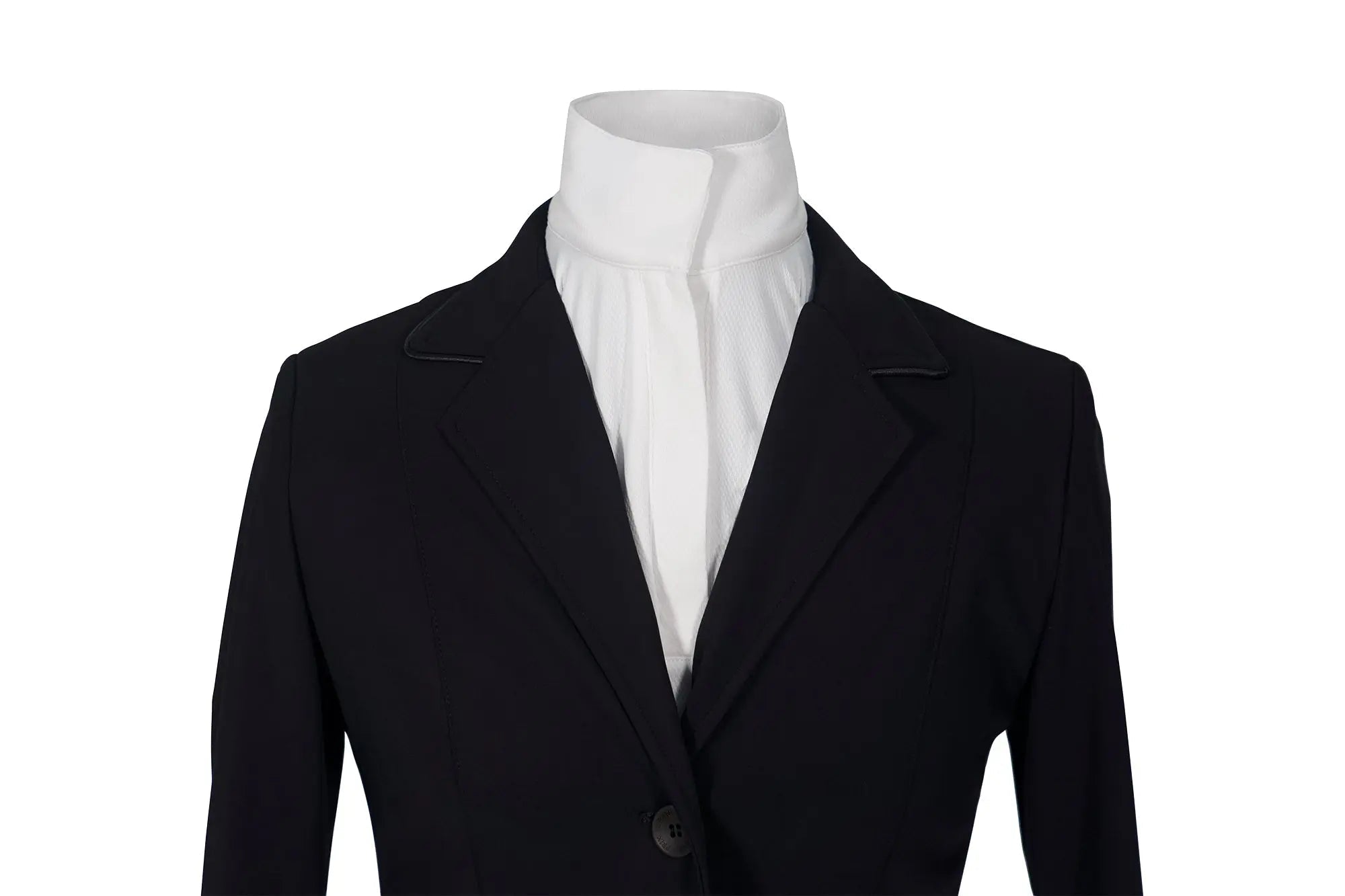 Grand Prix Saltare Dolce 3 Button Riding Show Jacket, Black - Equiluxe Tack