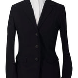 Grand Prix Saltare Dolce 3 Button Riding Show Jacket, Black - Equiluxe Tack