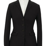 Grand Prix Saltare Dolce 4 Button Riding Jacket, Black - Equiluxe Tack