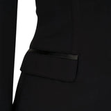 Grand Prix Saltare Dolce 4 Button Riding Jacket, Black - Equiluxe Tack