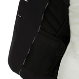 Grand Prix Saltare Dolce 4 Button Riding Jacket, Black - Equiluxe Tack