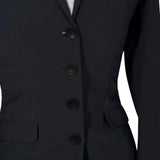 Grand Prix Saltare Dolce 4 Button Riding Show Jacket, Anthracite - Equiluxe Tack