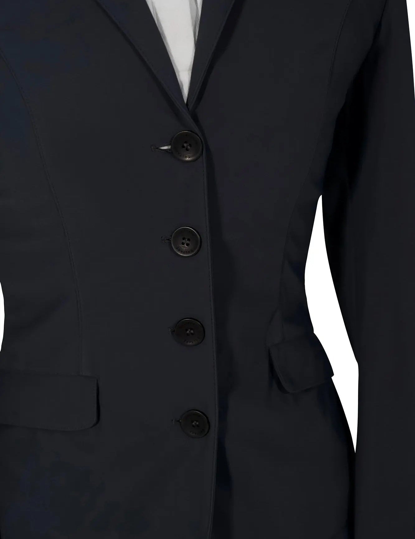 Grand Prix Saltare Dolce 4 Button Riding Show Jacket, Anthracite - Equiluxe Tack