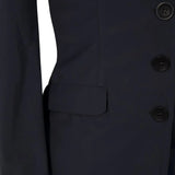 Grand Prix Saltare Dolce 4 Button Riding Show Jacket, Anthracite - Equiluxe Tack